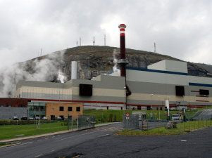Zabalgarbiko (Bizkaia) errauste-planta. 