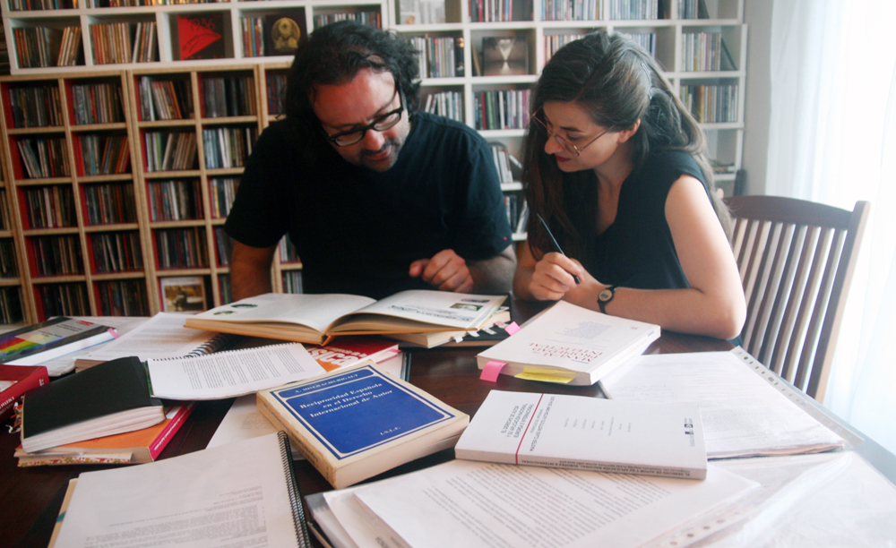 Ainara Legardon y David G. Aristegui: foto de Rafa Rodrigo