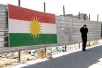 Bandera kurdu bat Arbilen