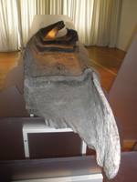 Kanoa monoxiloa Baionako Euskal Museoan.