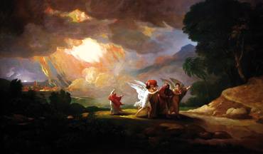  Lot Sodomatik ihesi (Benjamin West, 1810)