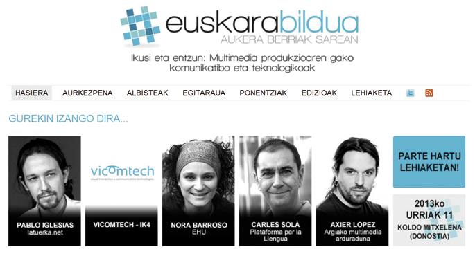 Jardunaldiei buruzko informazio guztia dago ondoko webgunean: www.euskarabildua.com/euskara