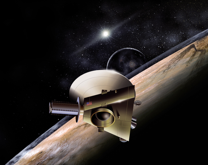 New Horizons espazio-zunda Pluton ingurura iritsiko da aurten.