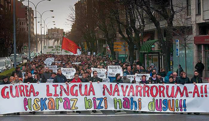 Kontseiluak ekainaren 4rako antolatu du manifestazioa Iruñean Nafarroako Gobernuari euskararen aldeko urrats sendoagoak eman ditzan eskatzeko. Sostengu eta presio, biak uztartuko dira hiriburuan. 