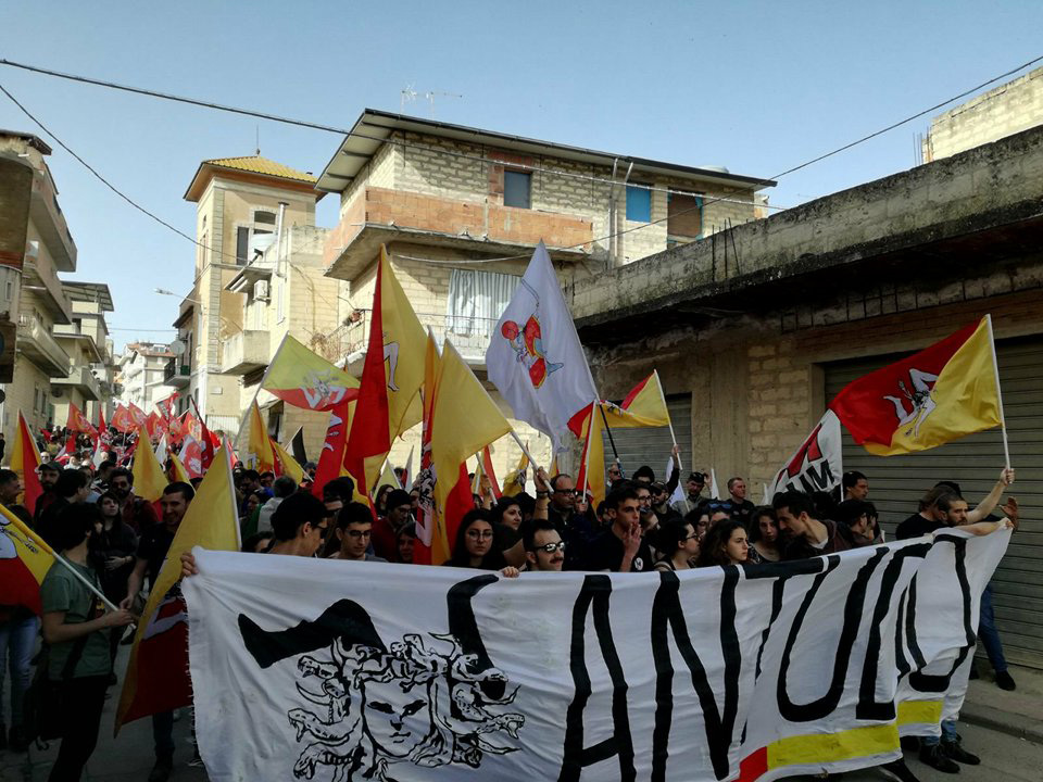 Antudo mugimenduaren manifestazio bat.