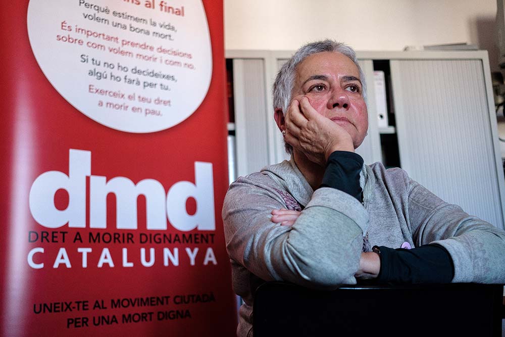 “Aldarrikatzen dugun legeak, batetik sufrikarioa eta klandestinitatea ekidingo lituzke. Bestetik, askatasunean ere irabaziko genuke” (Argazkia: Jordi Borràs)