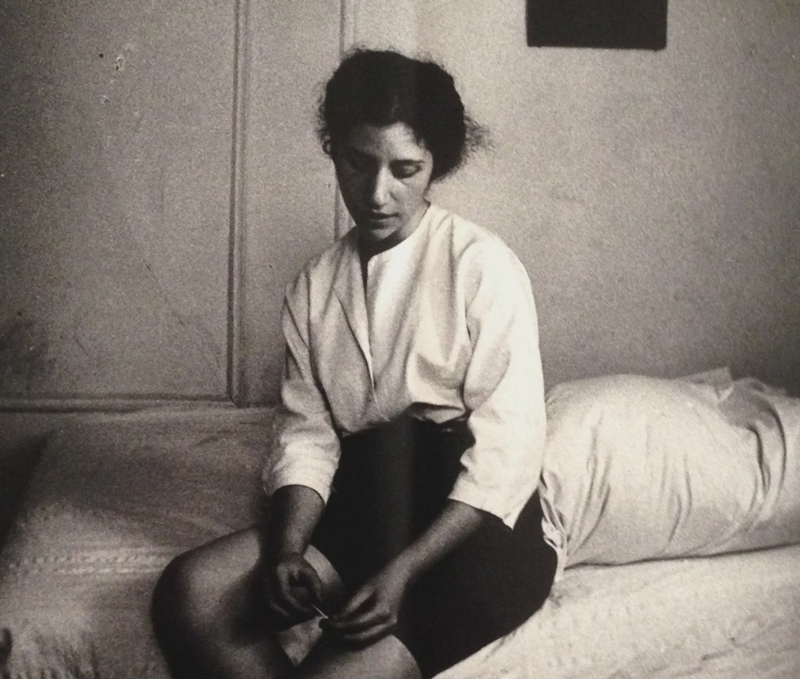 Diane di Prima idazlea (argazkia: James Oliver Mitchell).