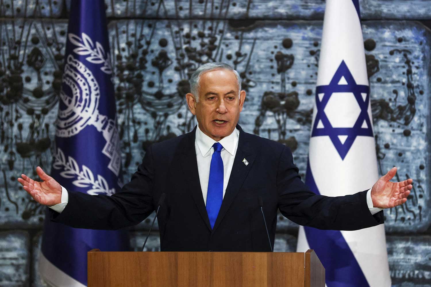 Benjamin Netanyahu Israelgo lehen ministroa. Argazkia: Ronen Zvulun, Reuters