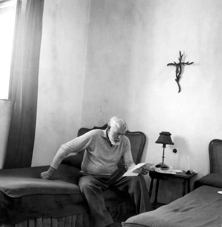Hemingway, Hotel Burgueten.